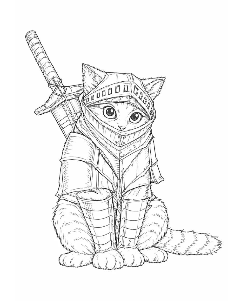 armored raccoon tattoo stencil example