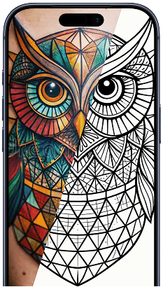 StencilStudio hero preview inside an iPhone frame