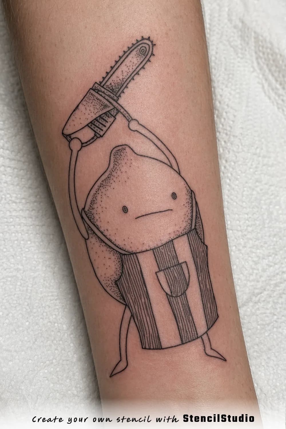 template illustration tattoo stencil example