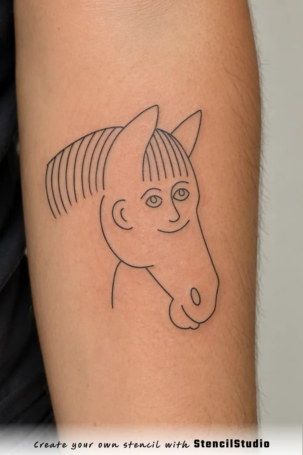 template illustration tattoo stencil example