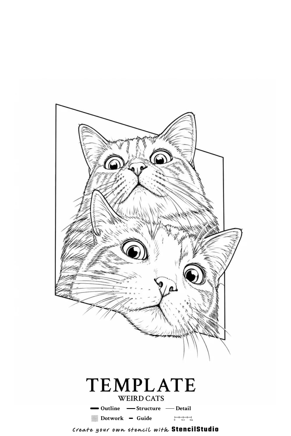 template illustration tattoo stencil example