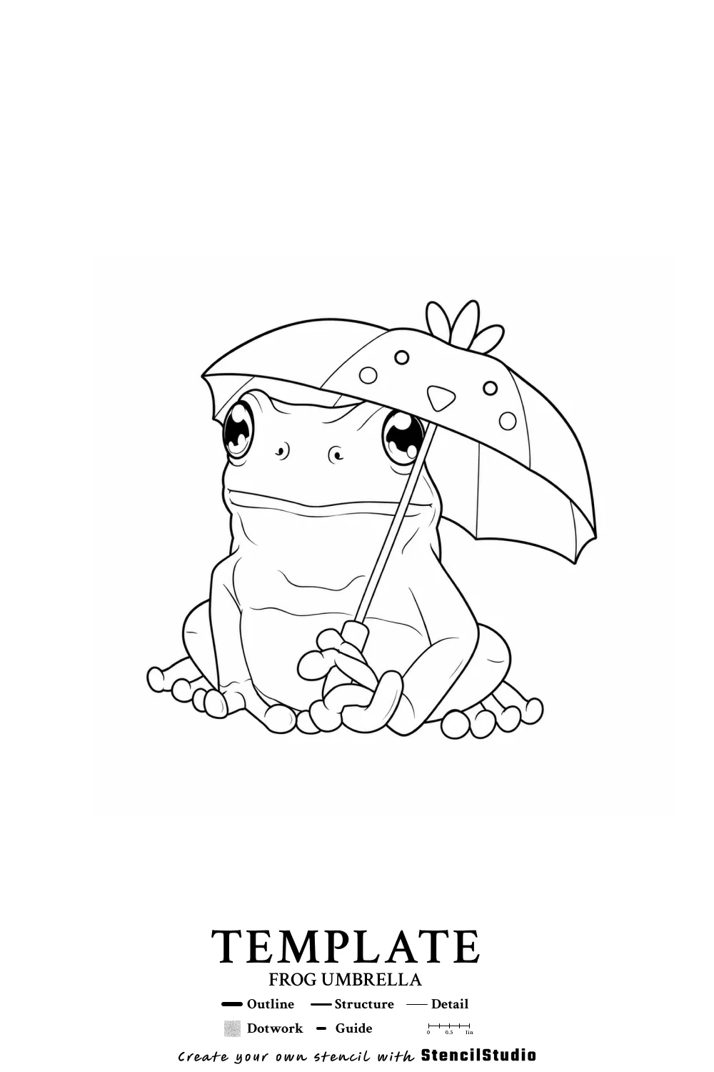 template illustration tattoo stencil example