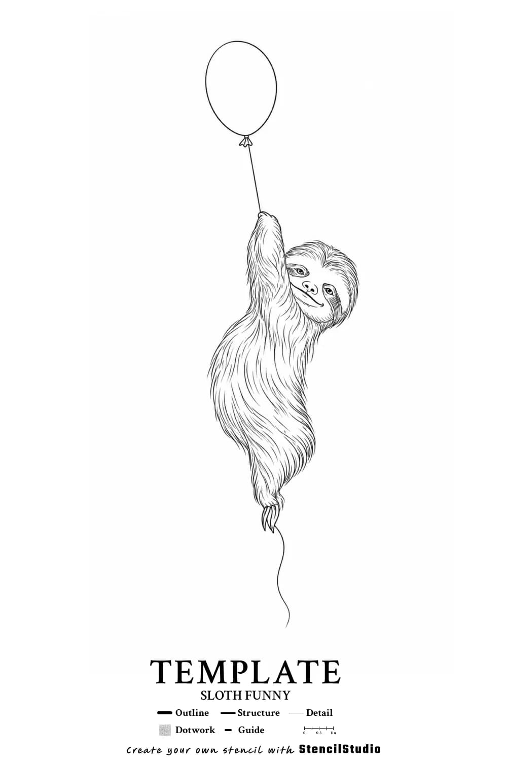 template illustration tattoo stencil example