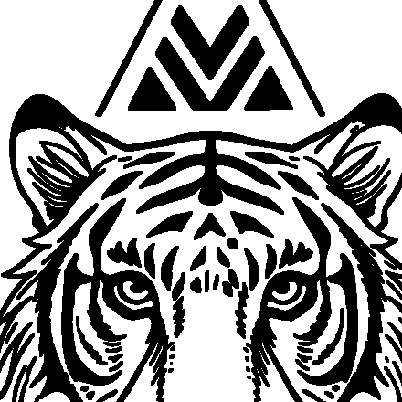 Organic detail tattoo stencil in Bold line weight, controlled same-source comparison