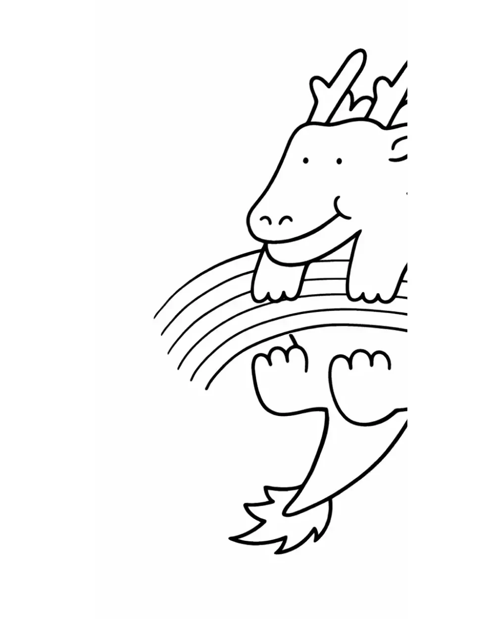 Dragon tattoo stencil example frame 1000008216 png
