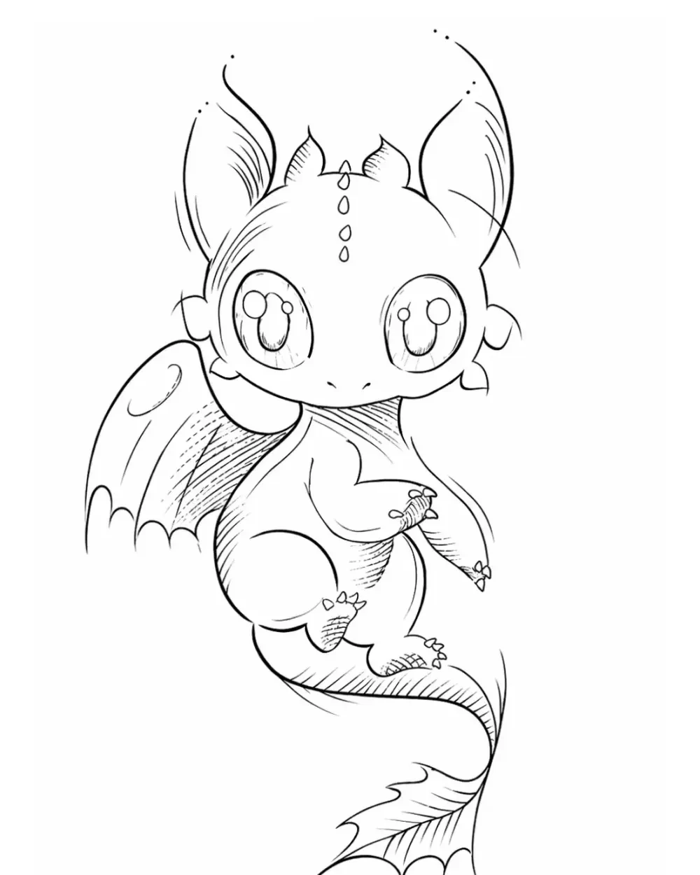 Dragon tattoo stencil example frame 1000008390 png